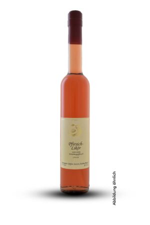 Likör vom Roten Weinbergspfirsich